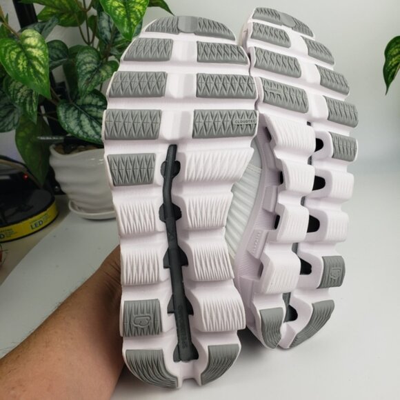 Cloudswift White Gray Running Sneaker Sock Fit Swiss Engineering NWOT sz 8 - Picture 11 of 12